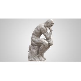 The Thinker Marble 3D model
